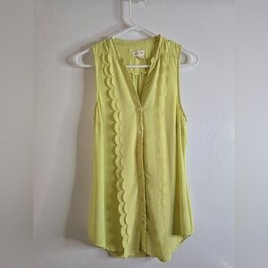 •254• Anthropologie  Meadow Rue short sleeve top